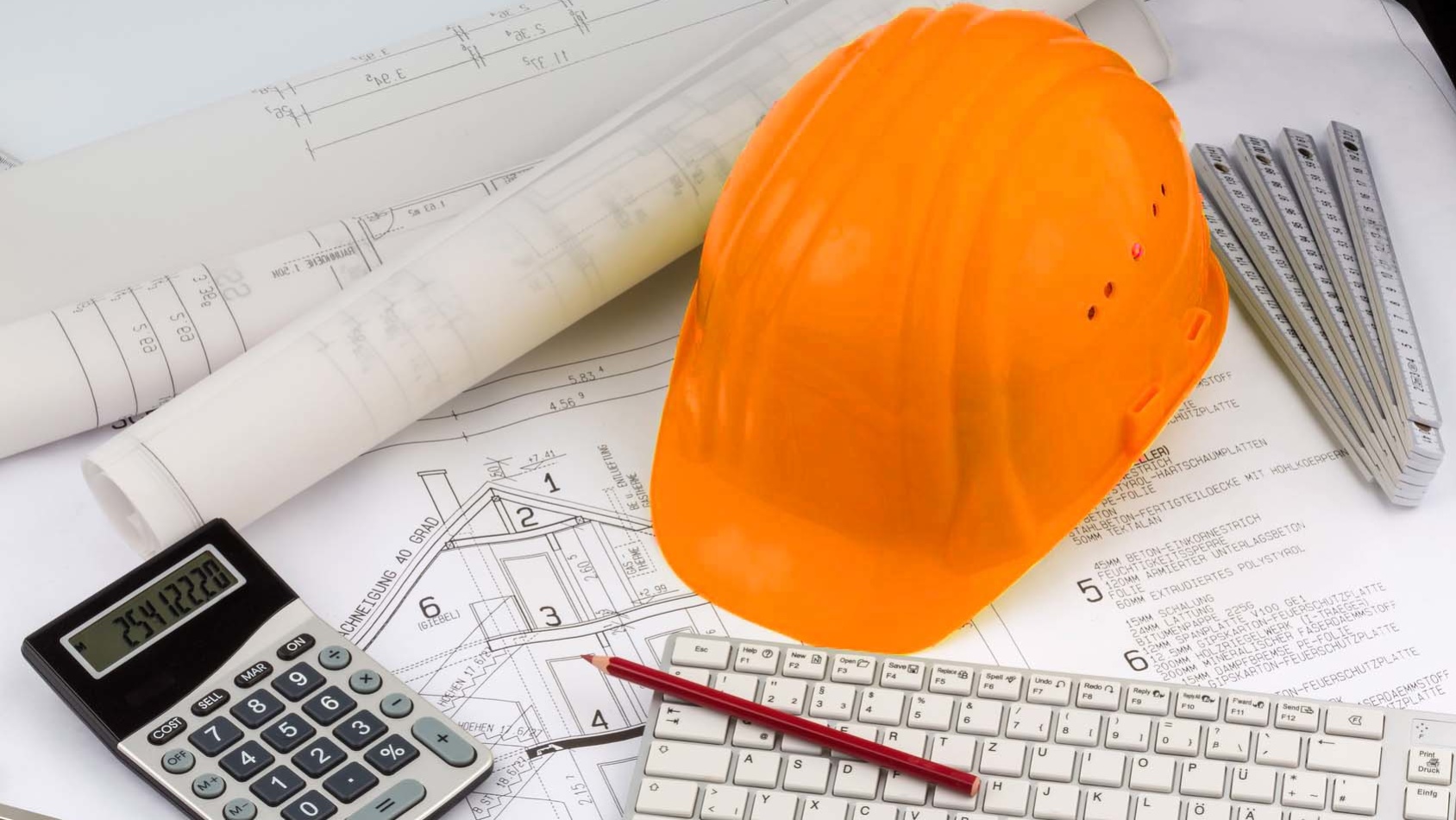 Ausschreibung, Bauhelm