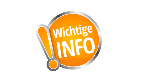 Wichtige Info