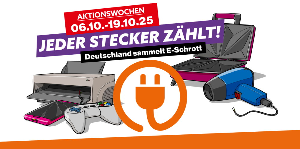 E-Schrottwoche Oktober 2025 