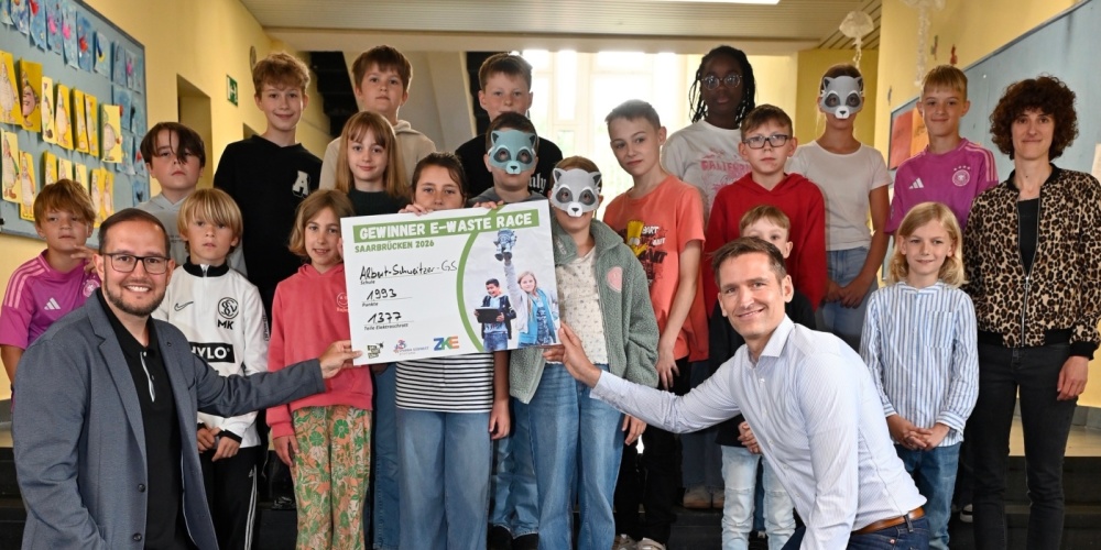Gewinner des E-Waste Race 2026, Foto: Marc Schneider
