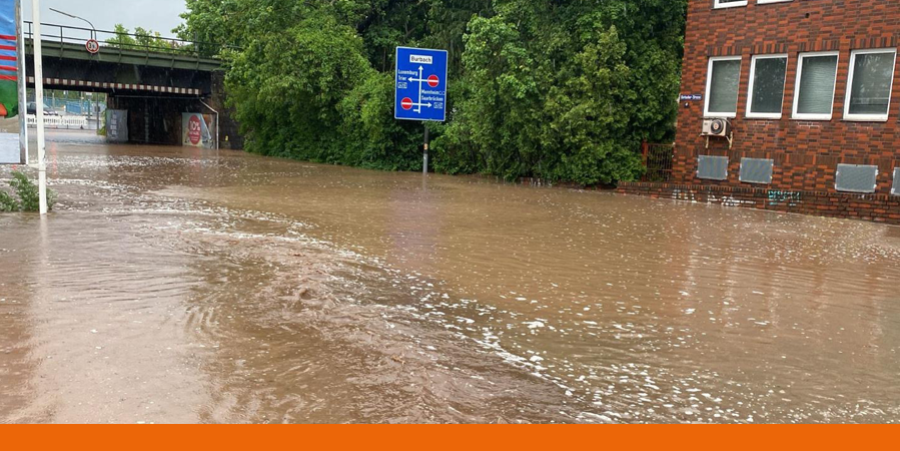 Slider Hochwasser- und Starkregenvorsorge Hochwasser 2024